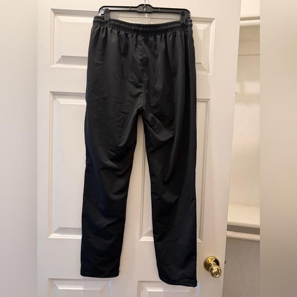Men's Black Zip-Up Track Jacket and Pants Set - Picture 5 of 12